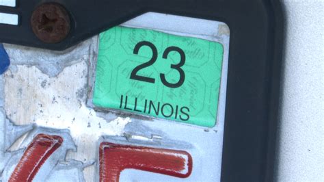 State DO NOT have a serial number . . Illinois license plate sticker 2023 expiration date